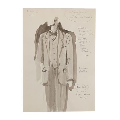 1285. Anthony Powell Hand-drawn and Coloured Indiana Jones Costume Design Artwork ### INDIANA JONES AND THE LAST CRUSADE (1989)