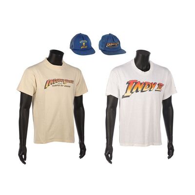 1287. Pair of Crew T-shirts and Pair of Crew Hats ### INDIANA JONES SERIES (1981-2023)