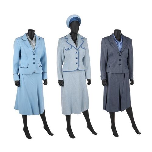 1289. Margaret Thatcher's (Meryl Streep) Screen-matched Prime Minister Costume, with Education Secretary Costume and Cabinet Meeting Costume ### THE IRON LADY (2011)