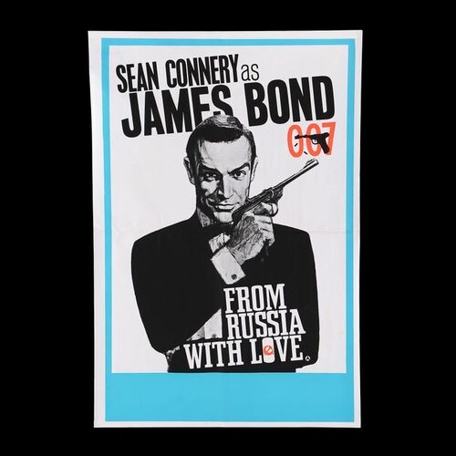 1295. British Double Crown Poster - Sean Connery Style ### JAMES BOND: FROM RUSSIA WITH LOVE (1963)
