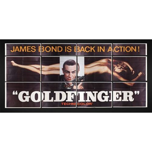 1296. David Frangioni Collection: US 24-Sheet, 1965 ### JAMES BOND: GOLDFINGER (1964)