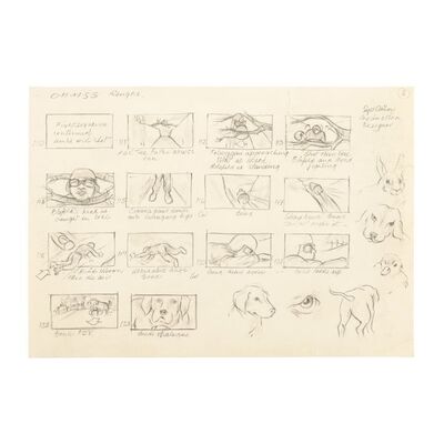 1300. Syd Cain Hand-drawn Storyboard Page ### JAMES BOND: ON HER MAJESTY'S SECRET SERVICE (1969)