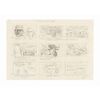 1304. Syd Cain Hand-drawn Crocodile Farm Storyboard Page ### JAMES BOND: LIVE AND LET DIE (1973)