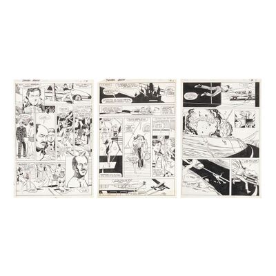 1313. Set of Three Hand-drawn Howard Chaykin and Vince Colleta Marvel Super Special #19 Pages ### JAMES BOND: FOR YOUR EYES ONLY (1981)