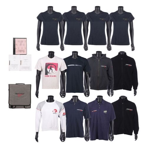 1335. Collection of Crew Clothing Items and Annotated Scripts ### JAMES BOND: VARIOUS PRODUCTIONS