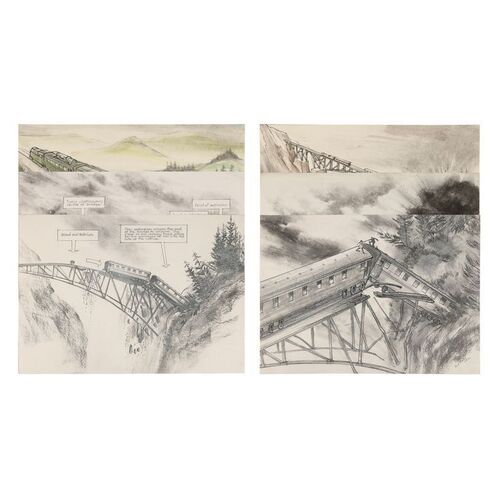 1339. Set of Six Hand-drawn Syd Cain Storyboards ### JAMES BOND: GOLDENEYE (1995)