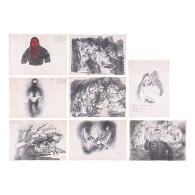 1410. Eight Hand-Drawn Concept Sketches ### THE KEEP (1983)