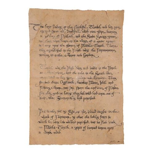 1456. Page of Writing from Bilbo's (Ian Holm) House ### THE LORD OF THE RINGS: THE FELLOWSHIP OF THE RING (2001)