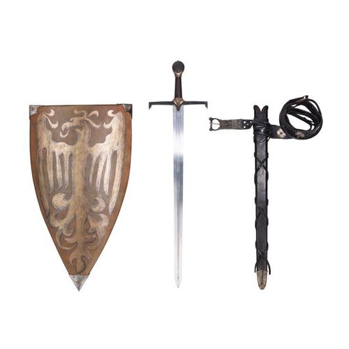 1462. King Stefan's (Sharlto Copley) Hero Sword and Scabbard and King's Guard Shield ### MALEFICENT (2014)