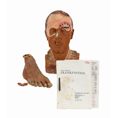 1484. Creature (Robert De Niro) Facial Bust, Teeth, Foot Appliance, Production Script and Call Sheet ### MARY SHELLEY'S FRANKENSTEIN (1994)