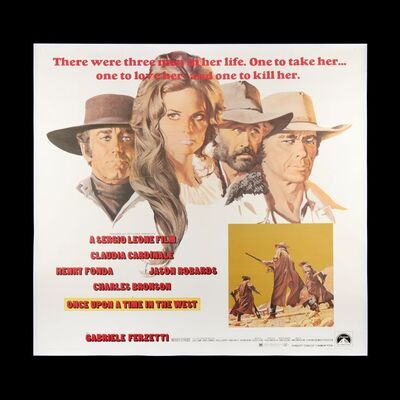 1540. First Release US Six Sheet Poster ### ONCE UPON A TIME IN THE WEST (1968)