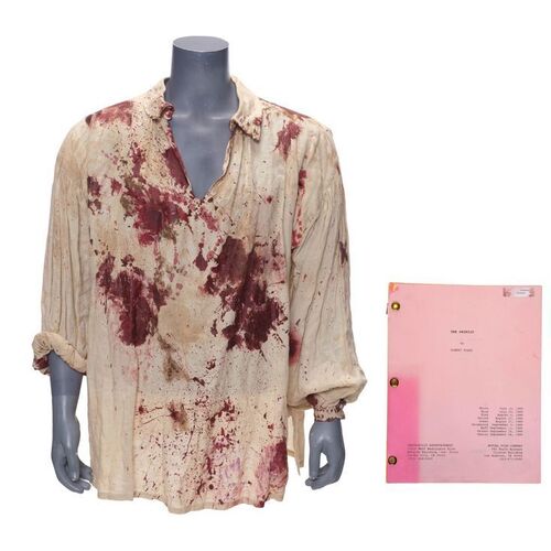 1547. Benjamin Martin's (Mel Gibson) Bloodied Shirt with Bound Script ### THE PATRIOT (2000)