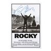 1588. Sylvester Stallone-Autographed Commercial Poster ### ROCKY (1976)