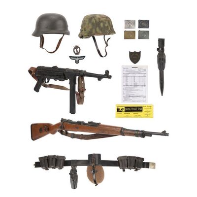 1590. Stunt Mauser K98, Stunt MP40 Schmeisser, and Other German Military Equipment ### SAVING PRIVATE RYAN (1998)