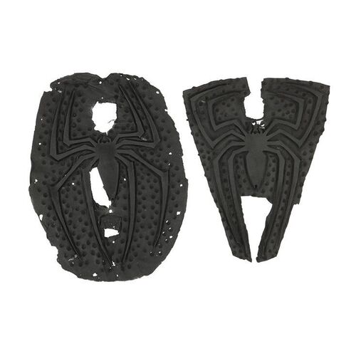 1612. Pair of Spider-Man (Tobey Maguire) Spidersuit Chest Emblems ### SPIDER-MAN 3 (2007)