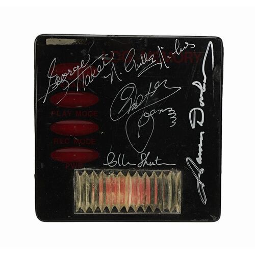 1616. Cast-autographed Bridge Panel ### STAR TREK: THE MOTION PICTURE (1979)