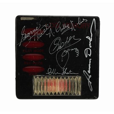 1616. Cast-autographed Bridge Panel ### STAR TREK: THE MOTION PICTURE (1979)