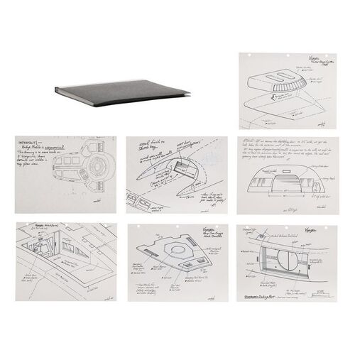1650. Hand-drawn Concept Art Binder ### STAR TREK: VOYAGER (T.V. SERIES, 1995-2001)