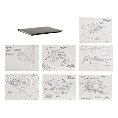 1650. Hand-drawn Concept Art Binder ### STAR TREK: VOYAGER (T.V. SERIES, 1995-2001)