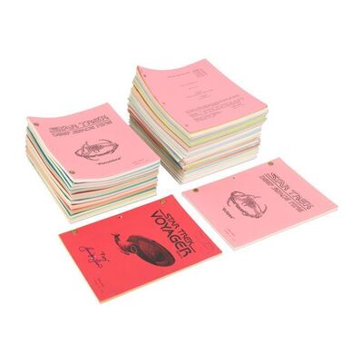 1654. Collection of Scripts, Shooting Schedules and Production Paperwork ### STAR TREK: FRANCHISE