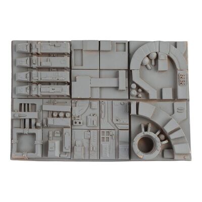 1656. Low-altitude Death Star Model Miniature Surface Panel ### STAR WARS: A NEW HOPE (1977)