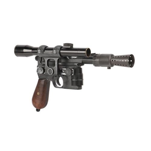 1662. Master Replicas Han Solo Blaster Replica ### STAR WARS: A NEW HOPE (1977)