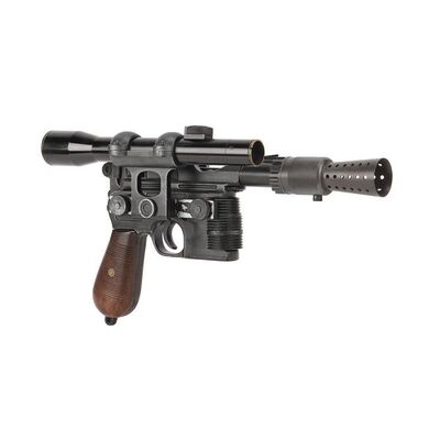 1662. Master Replicas Han Solo Blaster Replica ### STAR WARS: A NEW HOPE (1977)