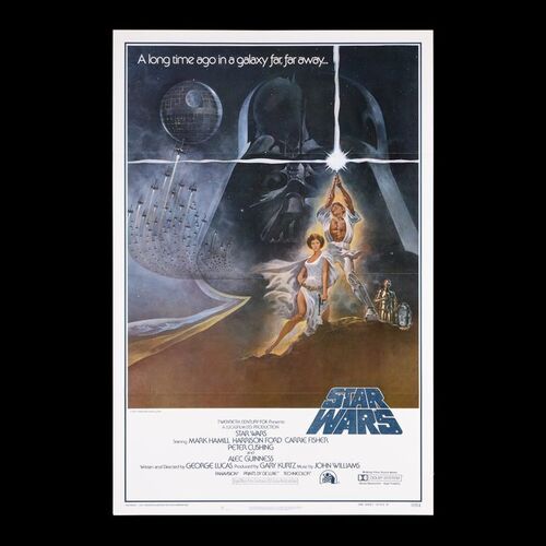 1665. US One Sheet "Style A" Poster ### STAR WARS: A NEW HOPE (1977)