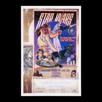 1666. US One Sheet "Style D" Poster - Alternative Font ### STAR WARS: A NEW HOPE (1977)