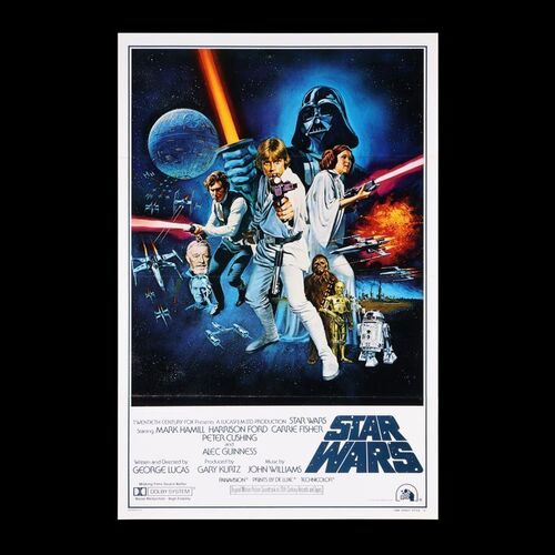 1669. US One Sheet "Style C" Poster ### STAR WARS: A NEW HOPE (1977)
