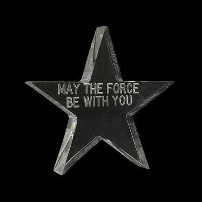1671. Lucite Star Crew Gift ### STAR WARS: A NEW HOPE (1977)
