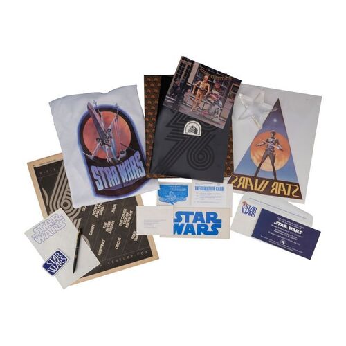 1700. Screening Invites, Lucite Star Crew Gift, Exhibitor's Book and Ephemera ### STAR WARS: ORIGINAL TRILOGY
