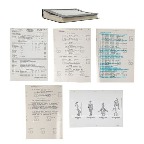 1703. Script and Production Ephemera ### STAR WARS: THE PHANTOM MENACE (1999)