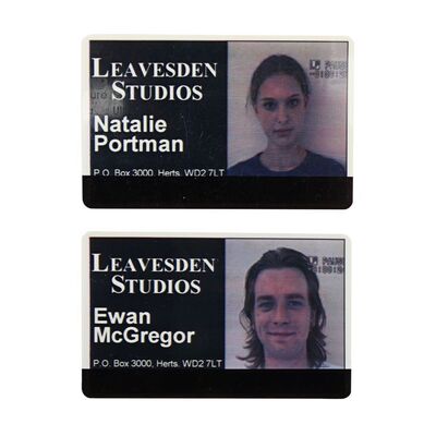 1711. Natalie Portman and Ewan McGregor Leavesden Studios Passes ### STAR WARS: PREQUEL TRILOGY (1999-2005)