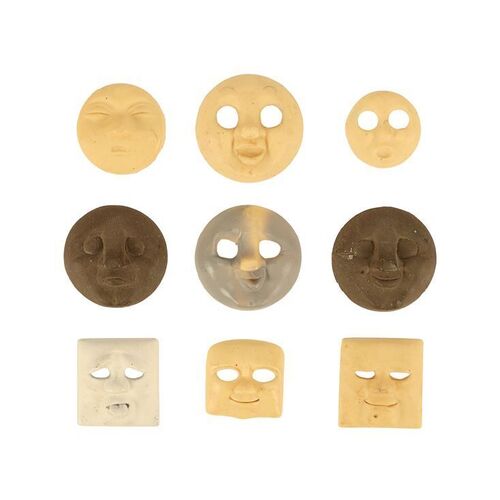 1771. Set of Nine Engine Faces ### THOMAS & FRIENDS (T.V. SERIES, 1984-2021)