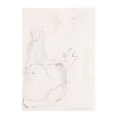 1803. Emma Watson Hand-Drawn Sketch ### UNKNOWN PRODUCTION