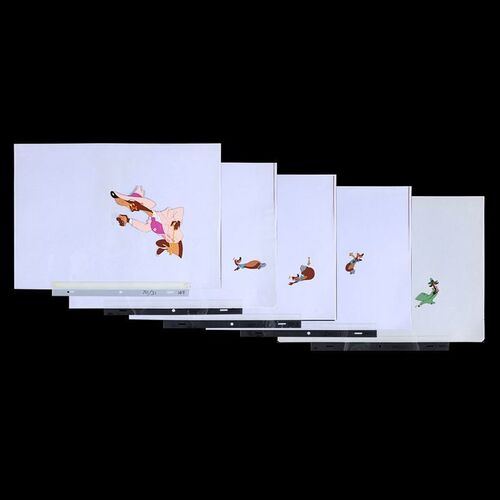 1820. Collection of Hand Painted Toon Patrol Animation Cels ### WHO FRAMED ROGER RABBIT (1988)