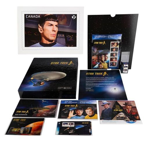 1615D. Leonard Nimoy Collection: Canadian Star Trek Stamp Collection and Spock (Leonard Nimoy) Stamp Prints ### LEONARD NIMOY