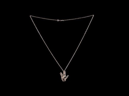 350A. Leonard Nimoy Collection: "Live Long and Prosper" Pendant ### LEONARD NIMOY