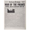 3. War of the Freaks Gotham Globe Newspaper Cover ### BATMAN (1989)