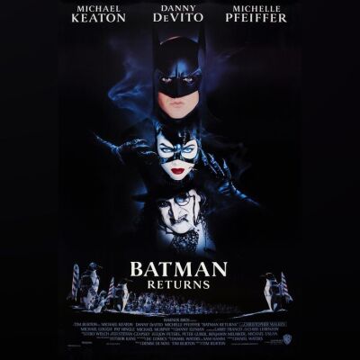 6. One Sheet Poster; Very Fine ### BATMAN RETURNS (1992)
