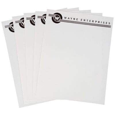 25. Five Sheets of Wayne Enterprises Letterhead ### BATMAN FOREVER (1995)