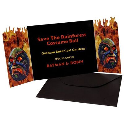 27. Save the Rainforest Costume Ball Invitation ### BATMAN AND ROBIN (1997)