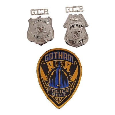 30. Set of Gotham City Police Department Badges, Pins, and Patch ### BATMAN AND ROBIN (1997)