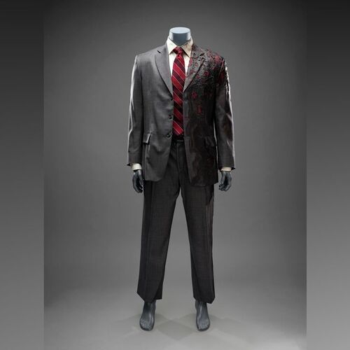 44. Two-Face's Burnt Suit Costume ### THE DARK KNIGHT (2008)