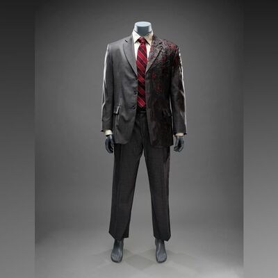 44. Two-Face's Burnt Suit Costume ### THE DARK KNIGHT (2008)