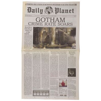 49. Gotham Crime Rate Soars Daily Planet Newspaper ### BATMAN V SUPERMAN: DAWN OF JUSTICE (2016)