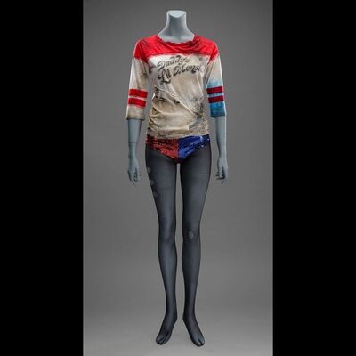 61. Harley Quinn's Stunt Burnt "Daddy's Lil Monster" Costume ### SUICIDE SQUAD (2016)