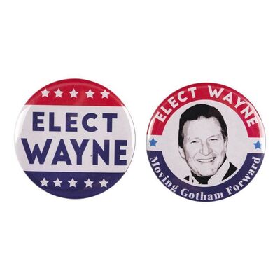 71. Pair of Thomas Wayne Mayoral Campaign Buttons ### JOKER (2019)