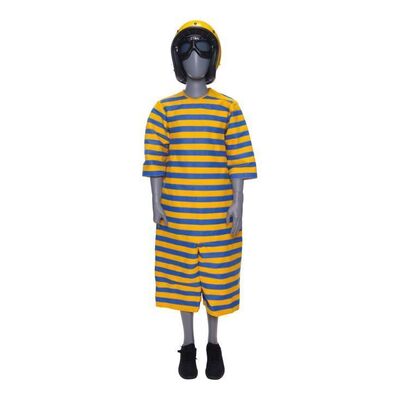 Lot #3: Little Person Screen-Matched Dart Costume with Helmet ### WOLF OF WALL STREET, THE (2013)
